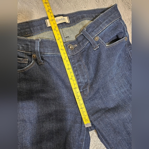 Madewell Dark Wash Skinny Jeans 24 - Picture 5 of 8